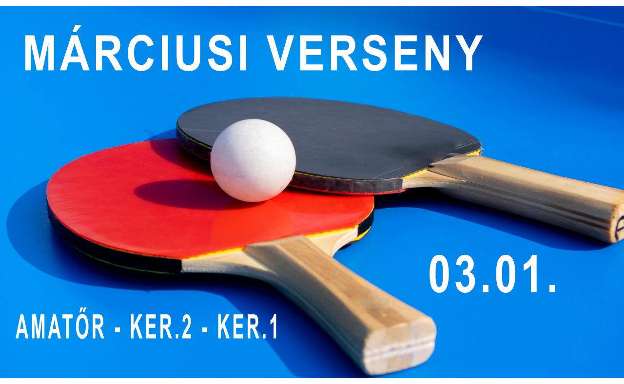 Márciusi verseny '26