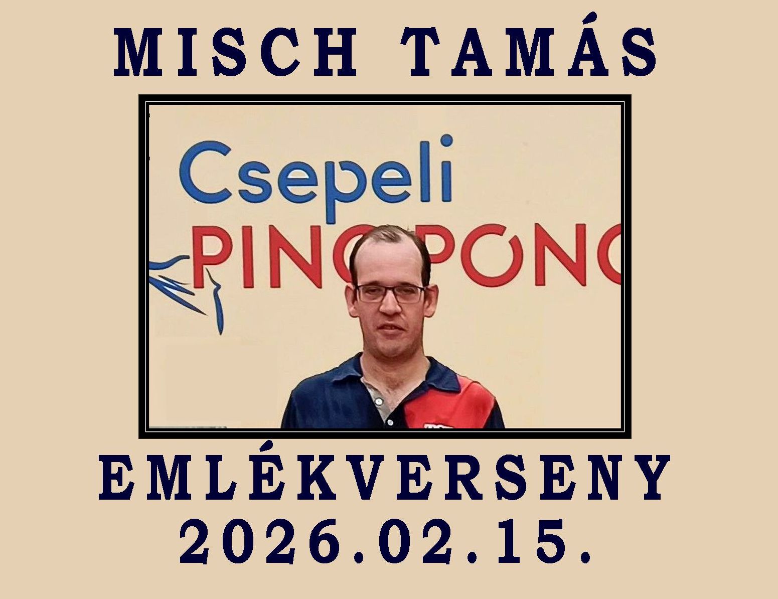 Misch Tamás Emlékverseny '26