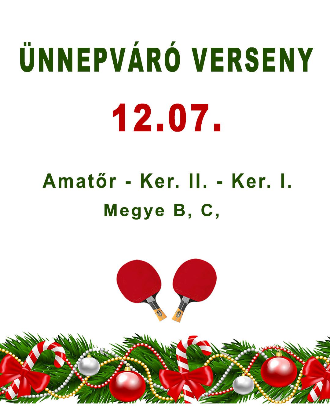 Ünnepváró Verseny 12.07.
