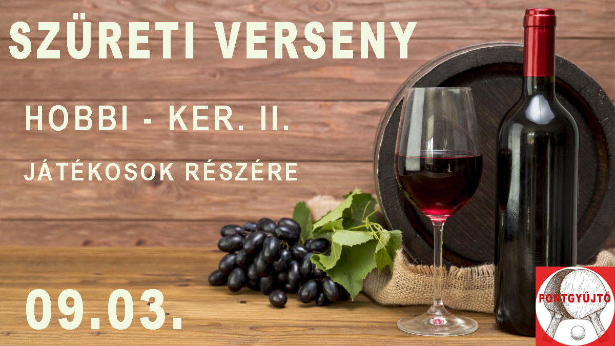 2023 - 2024 Pontgyűjtő Versenyek