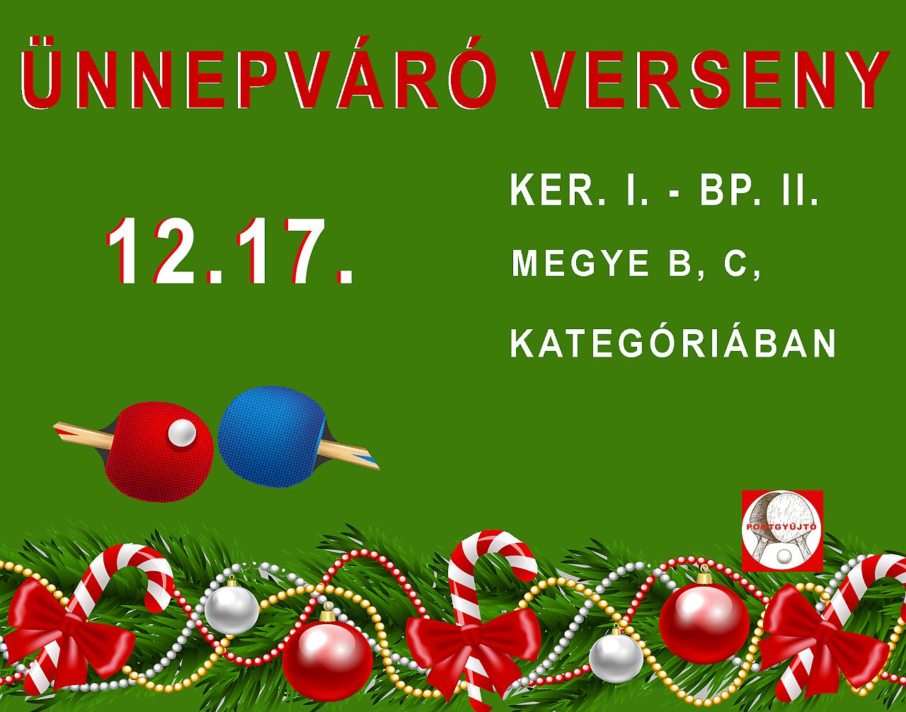 Ünnepváró Verseny - Ker. I - Bp. II
