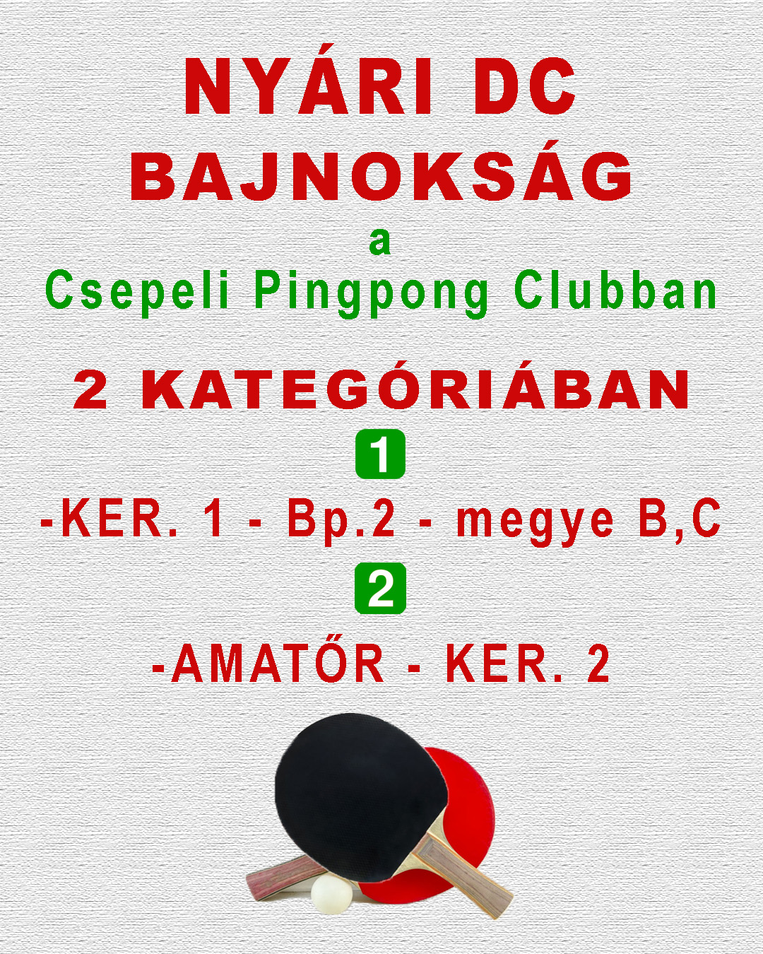 Nagy Nyári DC Bajnokság