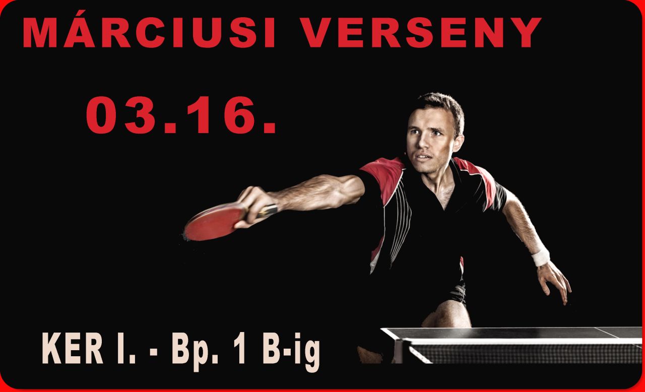 Márciusi Verseny - Ker.1 - Bp.1 B-ig