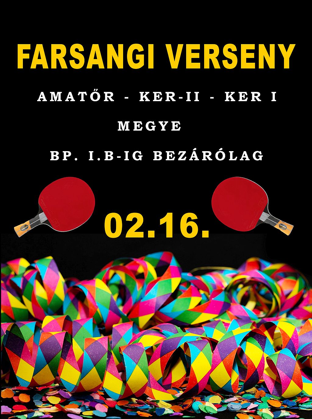 Farsangi Verseny  - Ker. 1 - Bp.1/B-ig